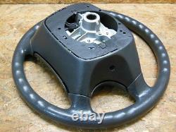 2001 2007 Jdm Toyota Noah Voxy Azr60 Grey Steering Wheel W Center Cover Oem