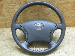 2002 2005 Jdm Toyota Alphard Mnh1 Anh1 Steering Wheel With Srws Center Cover Oem