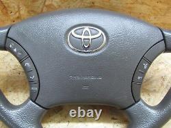 2002 2005 Jdm Toyota Alphard Mnh1 Anh1 Steering Wheel With Srws Center Cover Oem