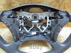 2002 2005 Jdm Toyota Alphard Mnh1 Anh1 Steering Wheel With Srws Center Cover Oem