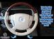 2003-2004 Lincoln Navigator Ultimate Package -Leather Steering Wheel Cover, Tan