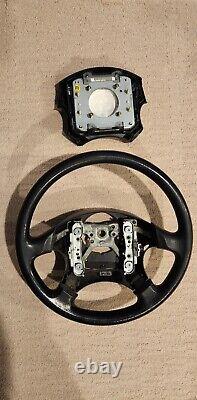 2003-2005 OEM Subaru Forester Four Spoke Vinyl Steering Wheel & Cover