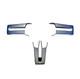 2005-2009 Ford Mustang Steering Wheel Aluminum Trim Covers 3-Piece