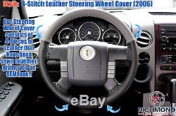 2006 Lincoln Mark LT Rims TV/DVD iPod -Leather Steering Wheel Cover, Black/Gray
