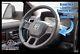 2009-2012 Dodge Ram 1500 2500 3500 Leather Wrap Steering Wheel Cover, Black
