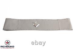 2010 2011 2012 2013 2014 Ford Expedition-Leather Wrap Steering Wheel Cover, Gray