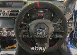 2015 2019 Subaru WRX/STI suede steering wheel wrap