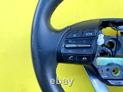 2017-2020 HYUNDAI ELANTRA STEERING WHEEL With CRUISE CONTROL SWITCH ASSEMBLY OEM