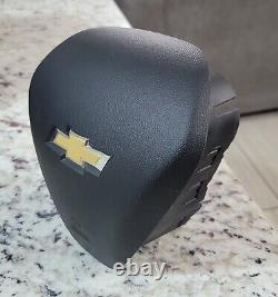 2018-2021 Chevy Equinox Driver Side Steering Wheel Cover Black Oem