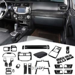35Pcs Dash Gear Steering Wheel Cover Decor Trim Bezels Kit for 4Runner 2010-2019