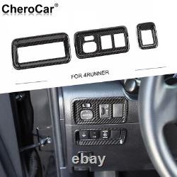 35Pcs Dash Gear Steering Wheel Cover Decor Trim Bezels Kit for 4Runner 2010-2019