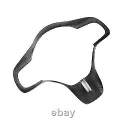 3K Dry Carbon Fiber Steering Wheel Cover For Mitsubishi Lancer EVO X 10th 08-16