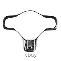 3K Dry Carbon Fiber Steering Wheel Cover For Mitsubishi Lancer EVO X 10th 08-16