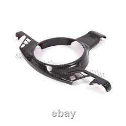 3K Dry Carbon Fiber Steering Wheel Cover For Porsche Cayenne Panamera 911 Cayman