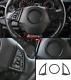 3PCS Carbon Fiber Inner Steering wheel cover trim for Chevrolet Camaro 2016-2017