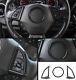 3PCS Carbon fiber style Steering wheel cover trim For Chevrolet Camaro 2017 2018