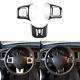 3x Wet Carbon Fiber Steering Wheel Cover Trim for Dodge Charger Durango 2009-14