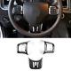 3x Wet Carbon Fiber Steering Wheel Cover Trim for Dodge Charger Durango 2009-14