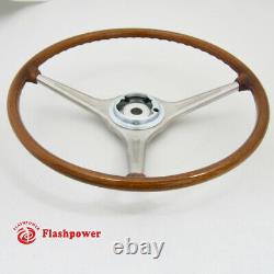 420mm VDM Wood Steering Wheel Porsche 356B 356C Carrera 2000 T6 T5