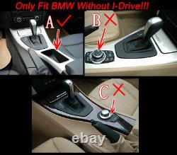 5D Reflective Carbon Fiber Car Trim Interior Decal For BMW 320i 325i 328i E90