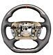 94-04 YEARS Ford Mustang GT CARBON FIBER STEERING WHEEL With BK LEATHER RED RING