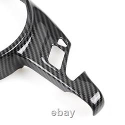 ABS Carbon Fiber For Porsche 2010-2016 Panamera Inner Steering Wheel Cover Trim