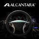 ALCANTARA 100% Italy Original Fabric Car Steering Wheel Cover Free Size Moriko