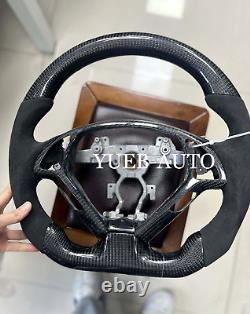 ALCANTARA CARBON FIBER Steering Wheel FOR INFINITI g37g25 G37X With TRIM