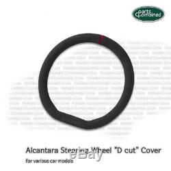 ALCANTARA STEERING WHEEL COVER D Type Cover for Bentz SLC 43