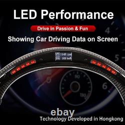 AMG LED Carbon Fiber Steering Wheel for 2018+ Mercedes-Benz CLA CLS GLA GLB GLC