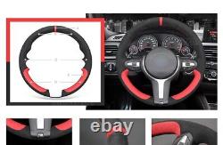 Alcantara Black Steering Wheel Cover for BMW M Sport F30 F31 F34 F20 F21 M135i