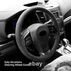 Alcantara Car Steering Wheel Cover Customized for SUBARU LEGACY/XV/FORESTER/OUTB