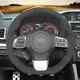 Alcantara Car Steering Wheel Cover Wrap for Subaru WRX STI Levorg STI 2014- 2021