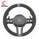 Alcantara Car Steering Wheel Cover for BMW M2 F87 M3 F80 M4 F82 F83 M5 F10 M6