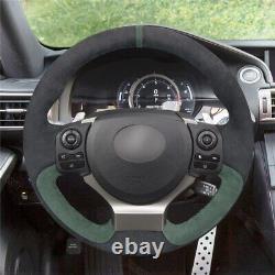 Alcantara Car Steering Wheel Cover for Lexus IS 200t 220d 300h 250 300 350 F