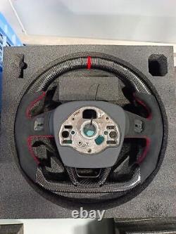 Alcantara+Carbon Fiber Steering wheel Frame+Cover for Audi A5 Q5 A3 Q3 A4 RS4 Q7
