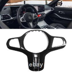 Alcantara Carbon Steering Wheel Cover For BMW 2 Series G42 220i 220d M240i 21-24
