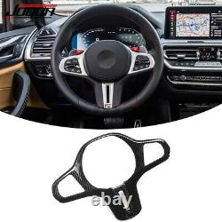Alcantara Carbon Steering Wheel Cover For BMW X3 G01 X4 G02 M40i X3M X4M F97 F98