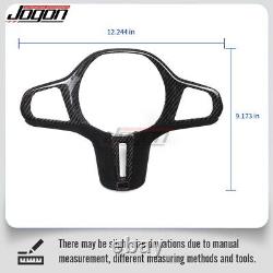 Alcantara Carbon Steering Wheel Cover For BMW X3 G01 X4 G02 M40i X3M X4M F97 F98