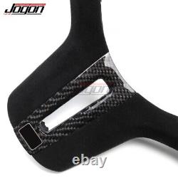 Alcantara Carbon Steering Wheel Cover For BMW X3 G01 X4 G02 M40i X3M X4M F97 F98