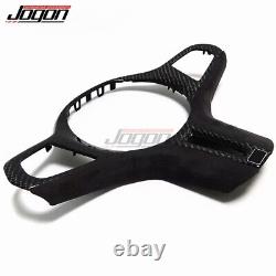 Alcantara Carbon Steering Wheel Cover Trim For BMW G20 G23 G24 320i 430i M3 G80