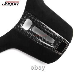 Alcantara Carbon Steering Wheel Trim For BMW 8 Series G14 G15 G16 840i M8 F91 92