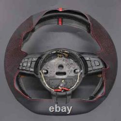 Alcantara Leather Car Steering Wheel Cover for Jaguar F-Type (X152) 2013-2020