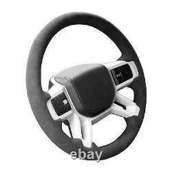 Alcantara Steering Wheel Cover For Land Rover Defender 90 S X-Dynamic SE 2019-24