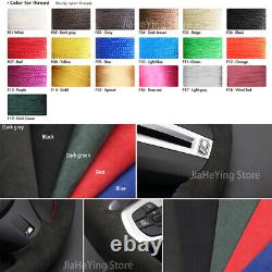 Alcantara Steering Wheel Cover For Land Rover Defender 90 S X-Dynamic SE 2019-24