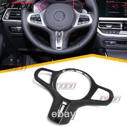 Alcantara Steering Wheel Cover Trim For BMW 5 Series G30 G31 M5 F90 2016-22 2023