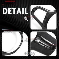 Alcantara Steering Wheel Cover Trim For BMW 5 Series G30 G31 M5 F90 2016-22 2023