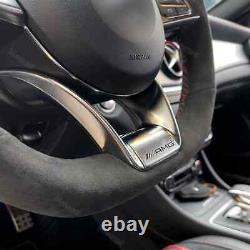Alcantara Steering Wheel Cover Wraps for Mercedes Benz AMG GT C190 R190 A45 W176