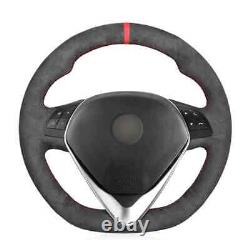 Alcantara Steering Wheel Cover for Alfa Romeo Giulietta / MiTo 2016-2018 2019