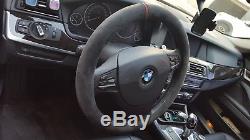 Alcantara Steering Wheel Cover for BMW 2010 2016 BMW 528i / F10